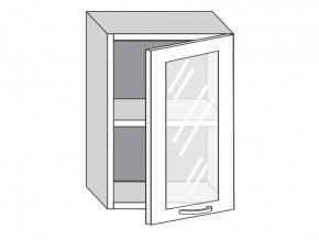 1.50.3 Шкаф настенный (h=720) на 500мм с 1-ой стекл. дверцей в Нижневартовске - nizhnevartovsk.magazinmebel.ru | фото
