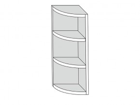19.30.0р Полка угловая (h=913) радиусная  ЛДСП УНИ в Нижневартовске - nizhnevartovsk.magazinmebel.ru | фото