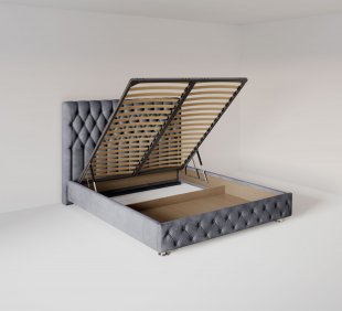 Кровать Версаль 1.4 м с подъемным механизмом в Нижневартовске - nizhnevartovsk.magazinmebel.ru | фото - изображение 4