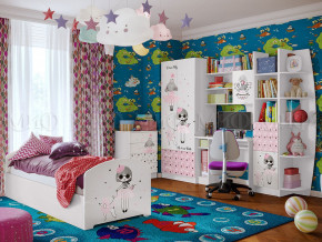 Детская комната Юниор-2 Мальвина в Нижневартовске - nizhnevartovsk.magazinmebel.ru | фото