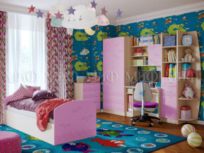 Детская комната Юниор-2 Сиреневый в Нижневартовске - nizhnevartovsk.magazinmebel.ru | фото