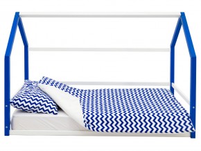 Детская кровать-домик Монтессори Svogen сине-белый в Нижневартовске - nizhnevartovsk.magazinmebel.ru | фото - изображение 7