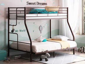 Двухъярусная кровать Гранада-3 140 коричневый в Нижневартовске - nizhnevartovsk.magazinmebel.ru | фото - изображение 1