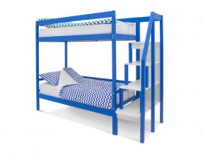 Двухъярусная кровать Svogen синий в Нижневартовске - nizhnevartovsk.magazinmebel.ru | фото