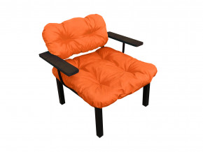 Кресло Дачное оранжевая подушка в Нижневартовске - nizhnevartovsk.magazinmebel.ru | фото