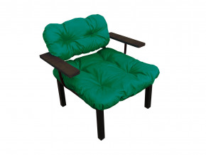 Кресло Дачное зелёная подушка в Нижневартовске - nizhnevartovsk.magazinmebel.ru | фото