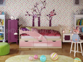 Кровать Дельфин-1 1800 Розовый металлик в Нижневартовске - nizhnevartovsk.magazinmebel.ru | фото - изображение 1