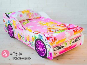 Кровать детская машина Фея в Нижневартовске - nizhnevartovsk.magazinmebel.ru | фото