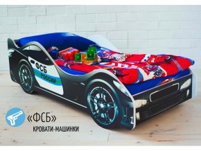 Кровать детская машина ФСБ в Нижневартовске - nizhnevartovsk.magazinmebel.ru | фото