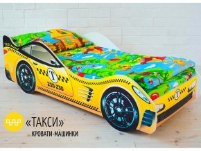 Кровать детская машина Такси в Нижневартовске - nizhnevartovsk.magazinmebel.ru | фото