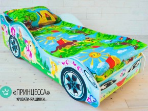 Кровать детская машинка Принцесса в Нижневартовске - nizhnevartovsk.magazinmebel.ru | фото