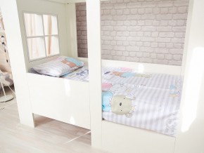 Кровать детская Теремок без ящика белая в Нижневартовске - nizhnevartovsk.magazinmebel.ru | фото - изображение 2