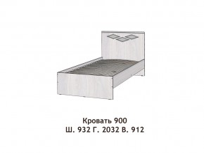 Кровать Диана 900 в Нижневартовске - nizhnevartovsk.magazinmebel.ru | фото - изображение 2