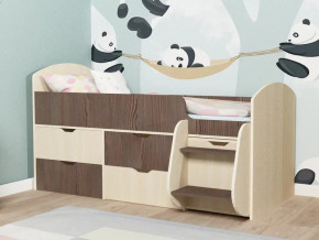 Кровать Малыш-7 Дуб-Бодега в Нижневартовске - nizhnevartovsk.magazinmebel.ru | фото - изображение 1