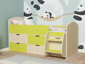 Кровать Малыш-7 Дуб-лайм в Нижневартовске - nizhnevartovsk.magazinmebel.ru | фото - изображение 1