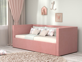 Кровать мягкая с подъёмным механизмом арт. 030 розовый в Нижневартовске - nizhnevartovsk.magazinmebel.ru | фото