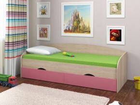 Кровать Соня 2 сонома-розовый в Нижневартовске - nizhnevartovsk.magazinmebel.ru | фото - изображение 1