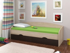 Кровать Соня 2 сонома-венге в Нижневартовске - nizhnevartovsk.magazinmebel.ru | фото - изображение 1