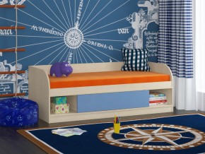 Кровать Соня 4 дуб молочный-голубой в Нижневартовске - nizhnevartovsk.magazinmebel.ru | фото - изображение 1