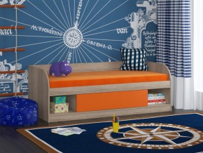 Кровать Соня 4 сонома-оранжевый в Нижневартовске - nizhnevartovsk.magazinmebel.ru | фото - изображение 1