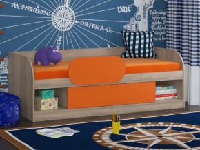 Кровать Соня 4 сонома-оранжевый в Нижневартовске - nizhnevartovsk.magazinmebel.ru | фото - изображение 3