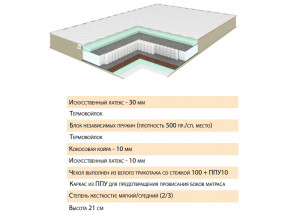 Матрас Тиссая 200х200 в Нижневартовске - nizhnevartovsk.magazinmebel.ru | фото - изображение 2