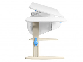 Парта трансформер СУТ.44 с боковой полкой аквамарин в Нижневартовске - nizhnevartovsk.magazinmebel.ru | фото - изображение 2