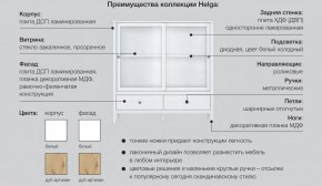Прихожая Хельга белая в Нижневартовске - nizhnevartovsk.magazinmebel.ru | фото - изображение 4