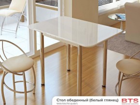 Стол обеденный белый глянец в Нижневартовске - nizhnevartovsk.magazinmebel.ru | фото